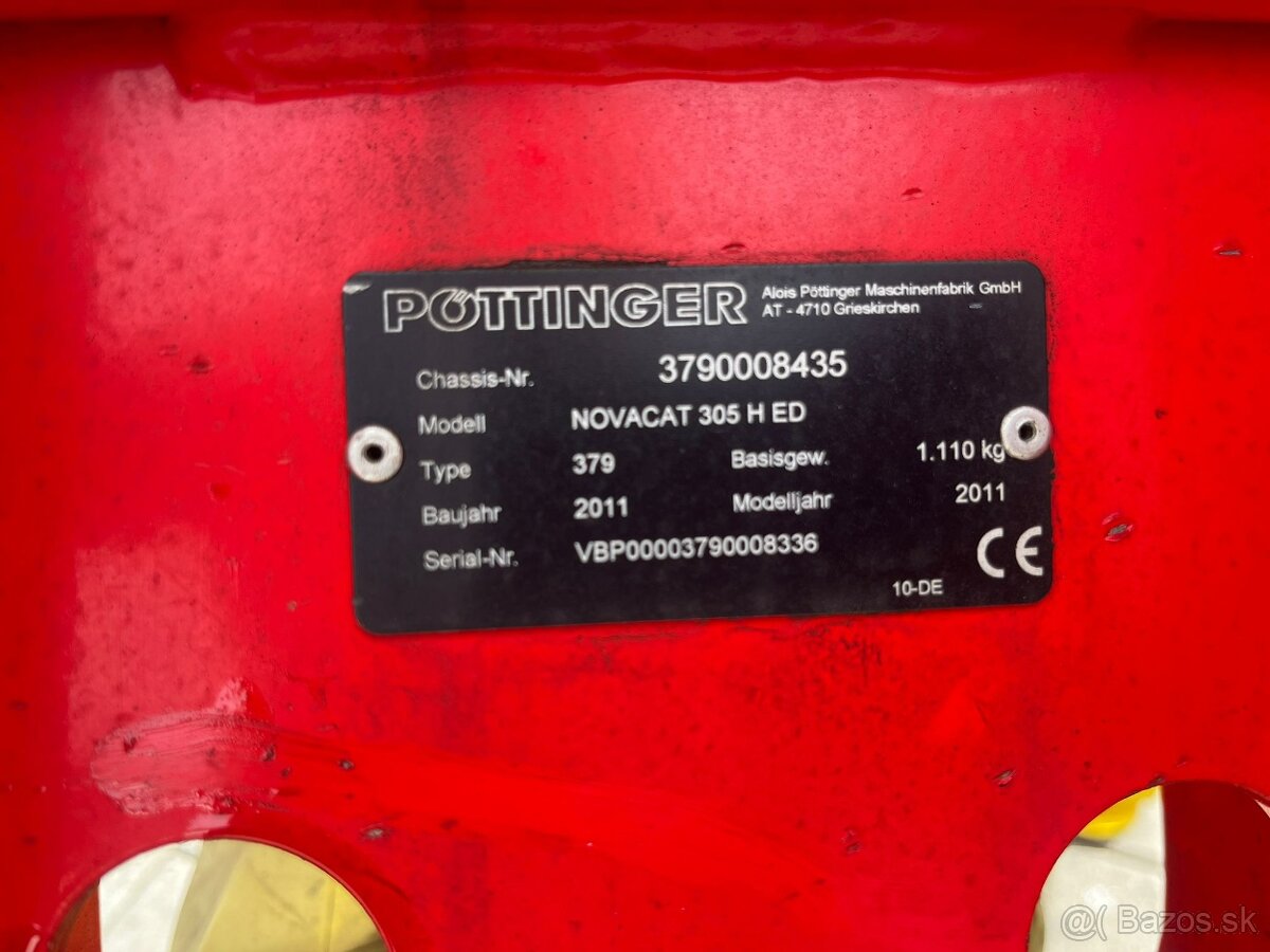 Disková sekačka PÖTTINGER NOVACAT 305 H ED ZÁNOVNÍ STAV - 10