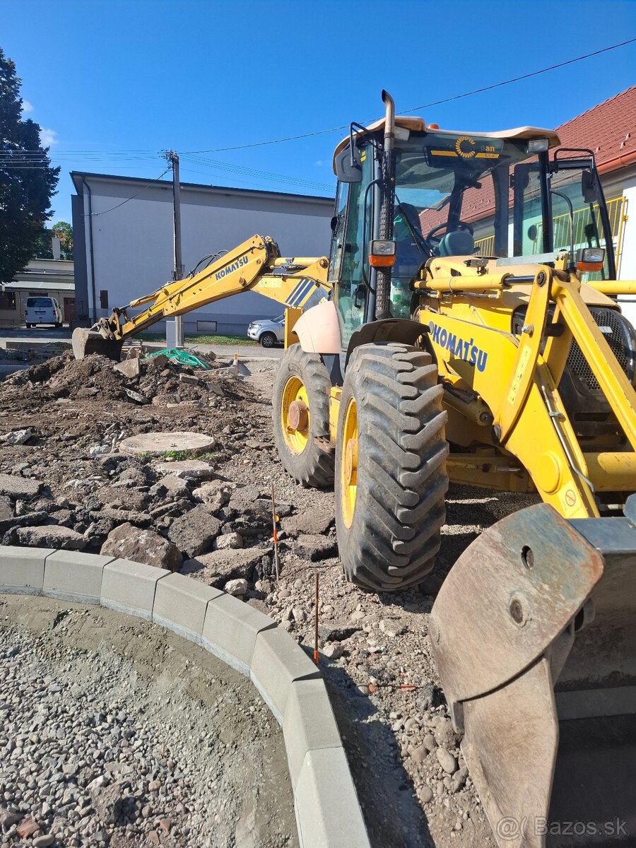 Autodoprava nákladnými autami/Zemné práce bager traktorbage - 10