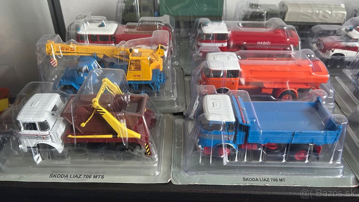 Kultové nákladiaky Tatra, Liaz, Škoda, Avia, Praga 1/43 Dea - 10