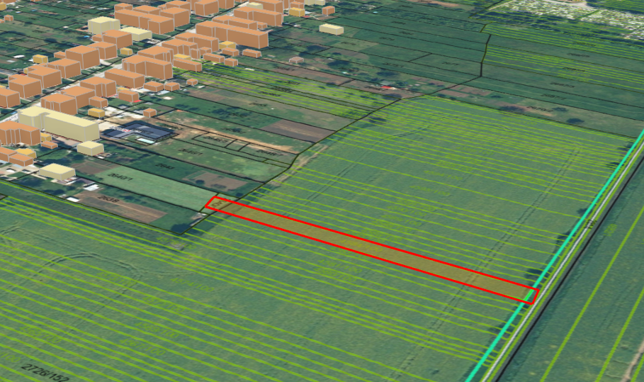 Vráble - 1421 m2 STAVEBNÝ pozemok - 10