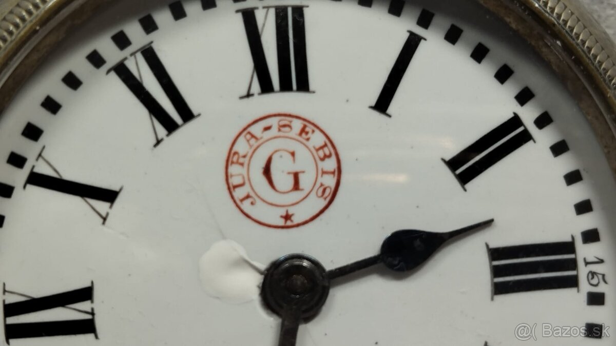 Velmi staré a velké kapesni hodinky - 127g - 10