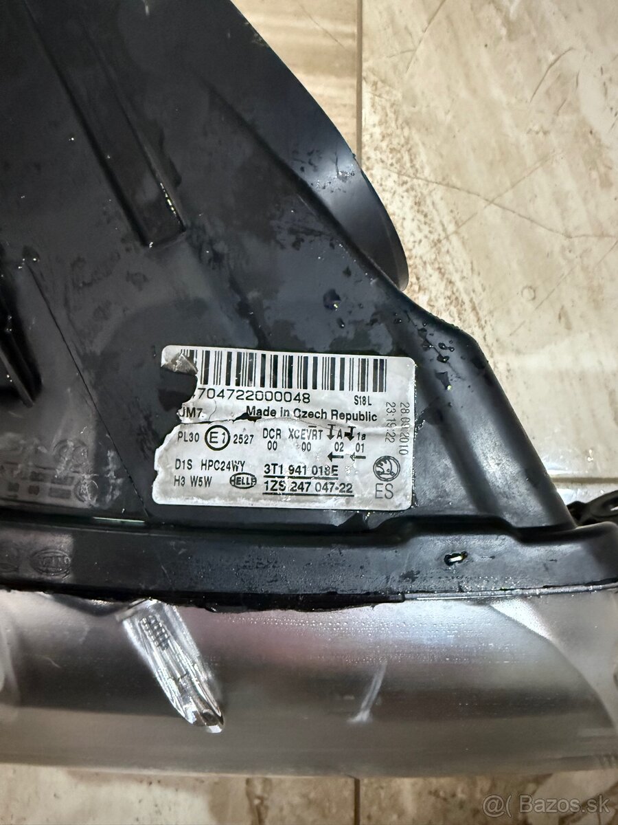 Svetlá Skoda Superb 2 Xenon predfacelift PP PĽ - 10