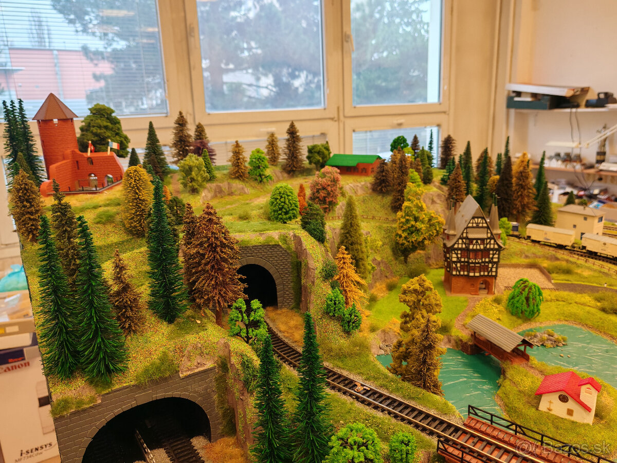 Kolejiště H0 250 x 140 cm - 10