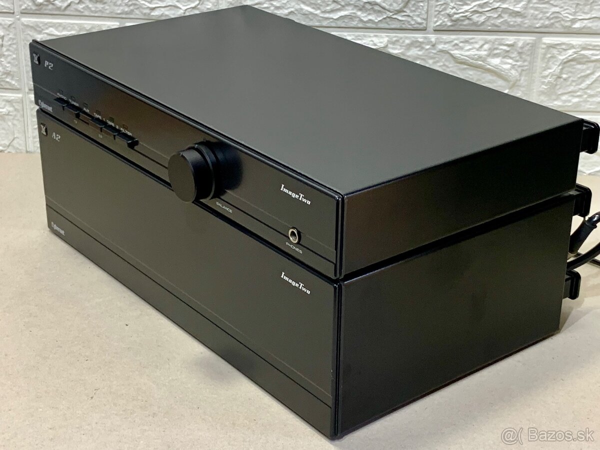 Cybernet A2 .. koncový zosilovač + Cybernet P2 predzosilovac - 10