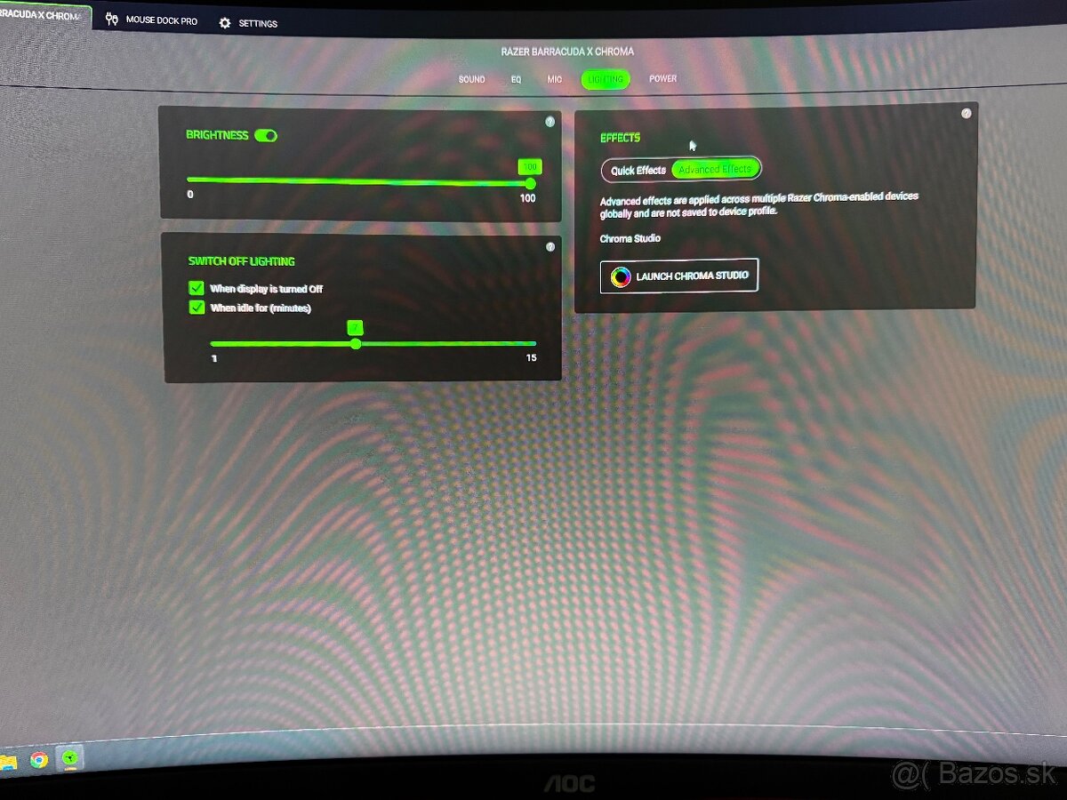 Razer Barracuda x chroma slúchadla - 10