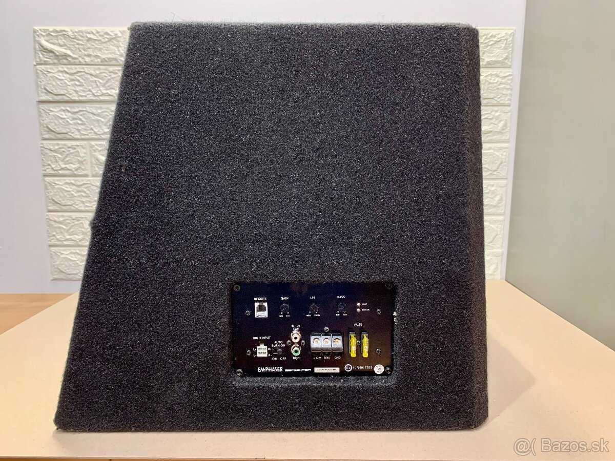 EM PHASER EBR112-P6A …. Subwoofer do autá (aktívny). - 10