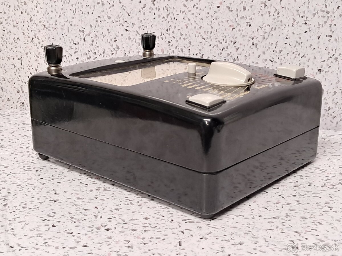 Metra Blansko DU 20 》STAROŽITNÝ MERACÍ PRISTROJ - 10