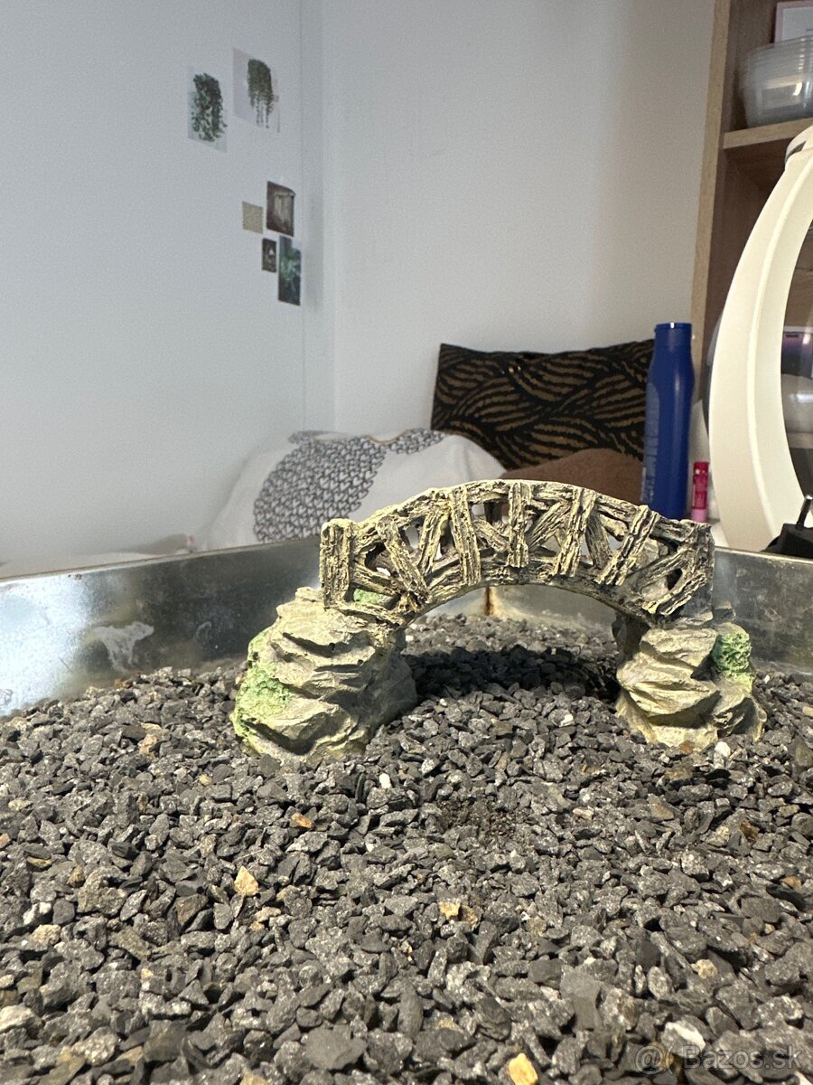 Okrúhle akvárium s lampou - 10