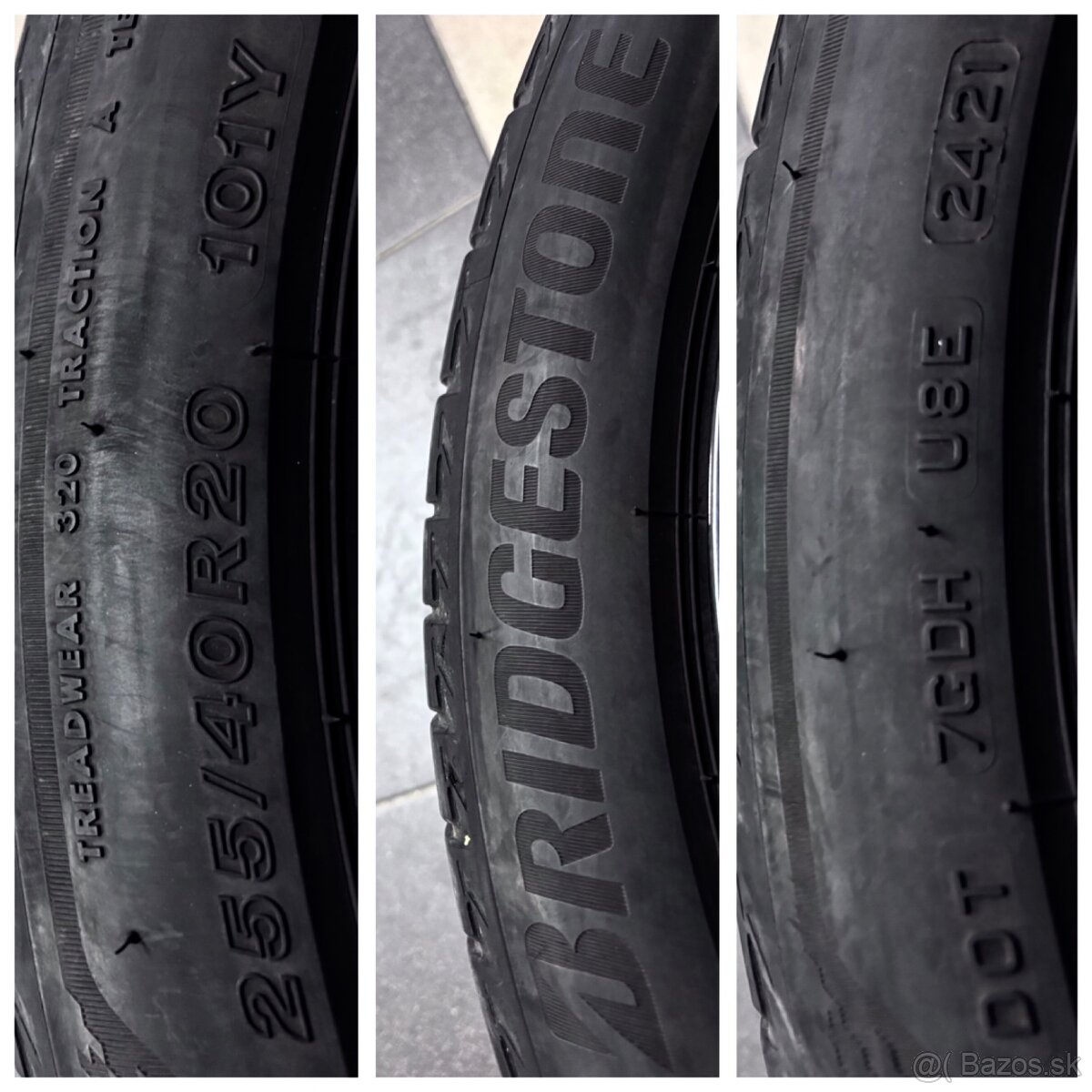 Audi Black S-Line R20 orig. Letne - 10