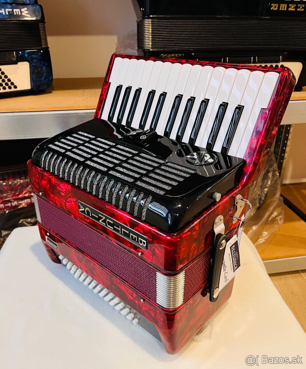 Predám nový akordeón BELTUNICA Vivaldi- De Luxe 60 basový- n - 10