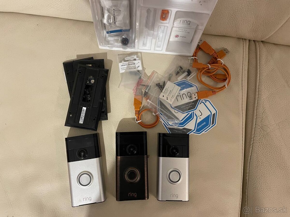 Ring Video Doorbell (3 ks) inteligentné videozvončeky - 10
