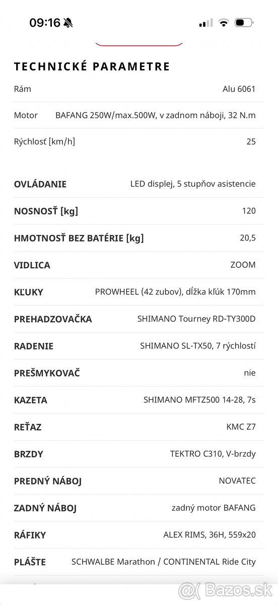Elektrobicykel MTF Grand 1.1 - 10