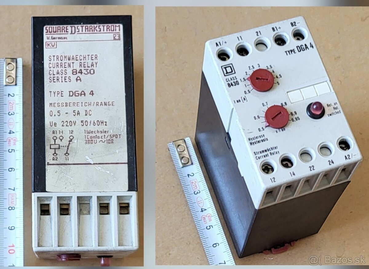 relé, časové relé, prúdové relé - 10