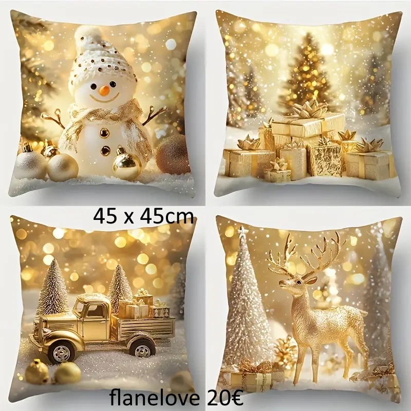 Vianočne obliečky 45 x 45cm NOVE - 10