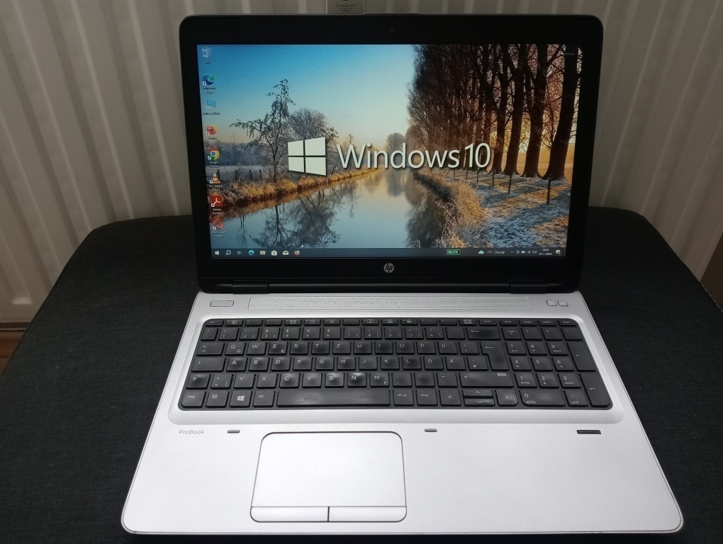Hp probook 650 g3 , Intel® Core™i5 , 16gb ram , ssd , RS232 - 10