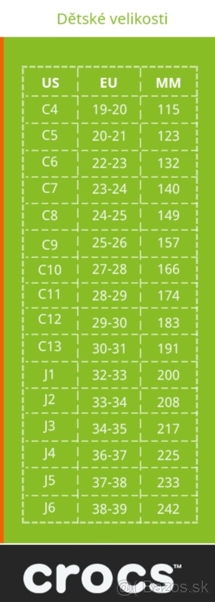 CROCS_dievčenské sandále_veľkosť C10_27-28_166mm - 10