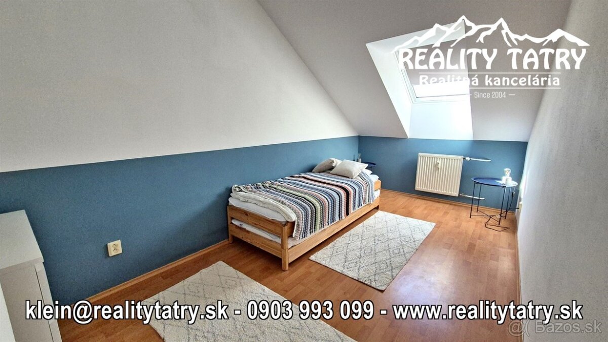 Mezonetový byt 3 izbový s loggiou, krbom a garážovým státím - 10