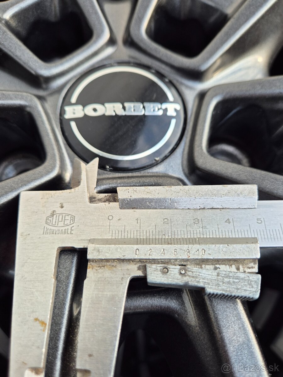 Zimná sada 5x112 R17 ET43 Borbet Škoda Seat Volkswagen - 10