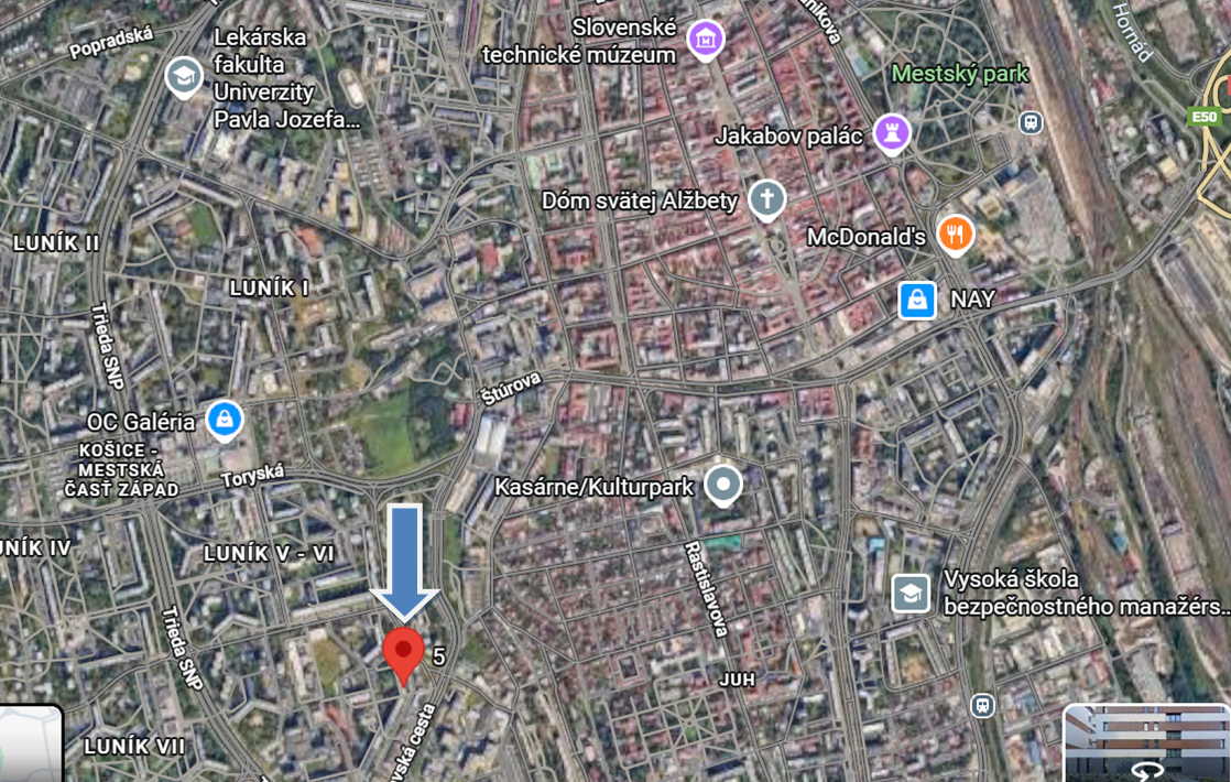 PRENÁJOM: 1-iz. byt, Moldavská - novostavba - centrum - 10