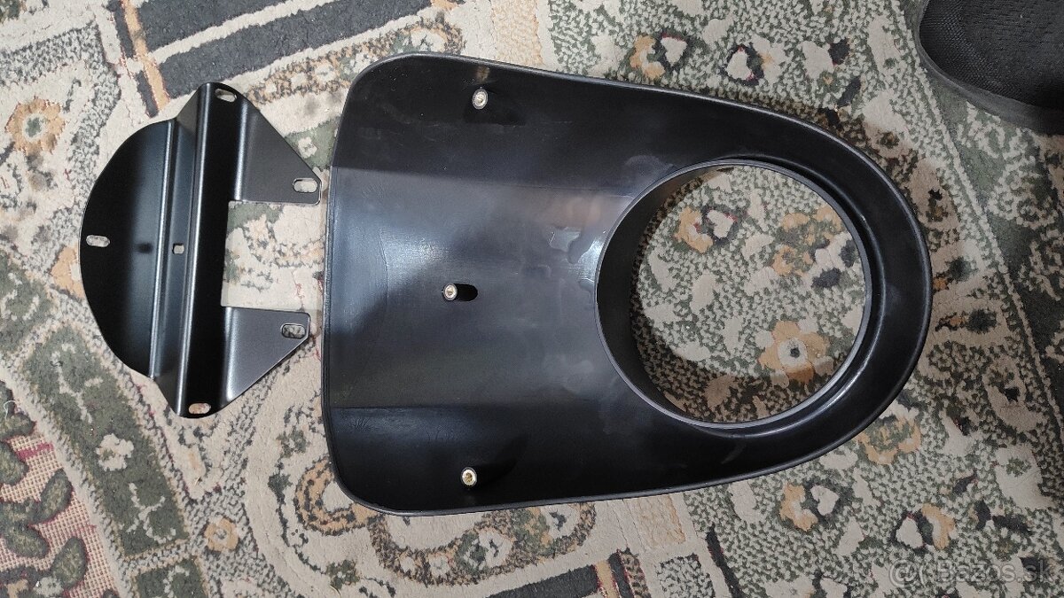 predný štít čierna lesklá a matná nové - 10