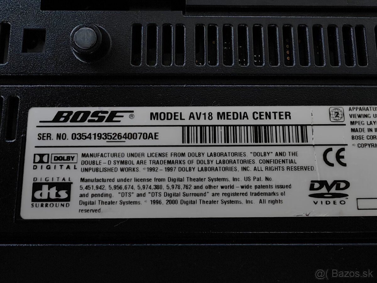 Bose AV18 Media Center - 10