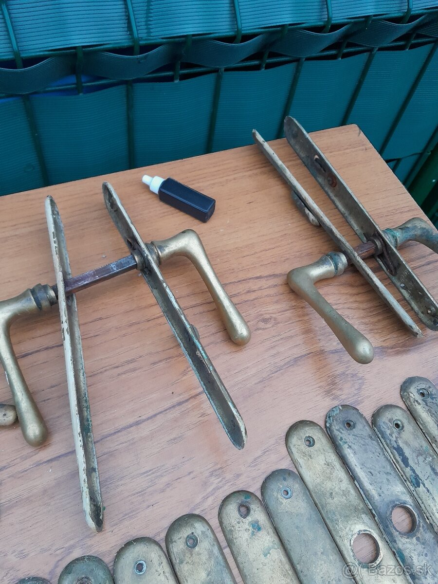 Predám mosadznú kľučky na dvere - 10