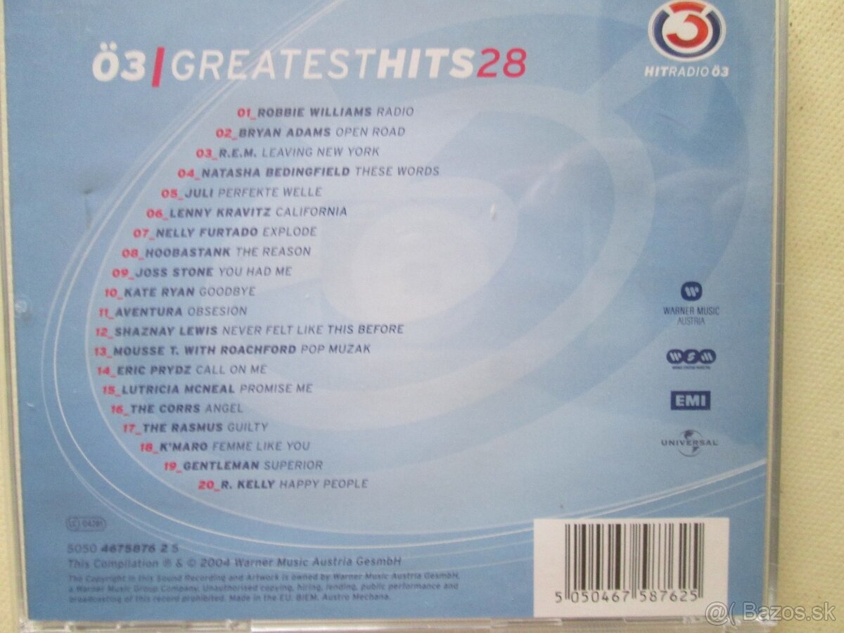 ö3/greatest hits/ vol. 2,3,5,6,7,13,28,39,42,44 -11,27 (2cd) - 10