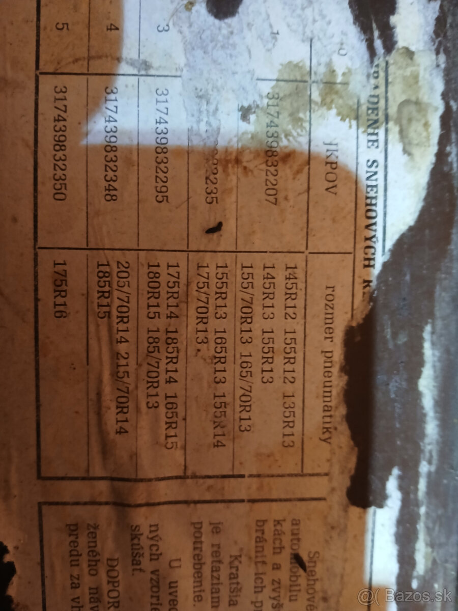 mam na predaj rôzne snehove reťaze - 10