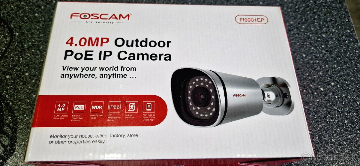 Foscam FI9901EP 4Mpx Ako nová - 10