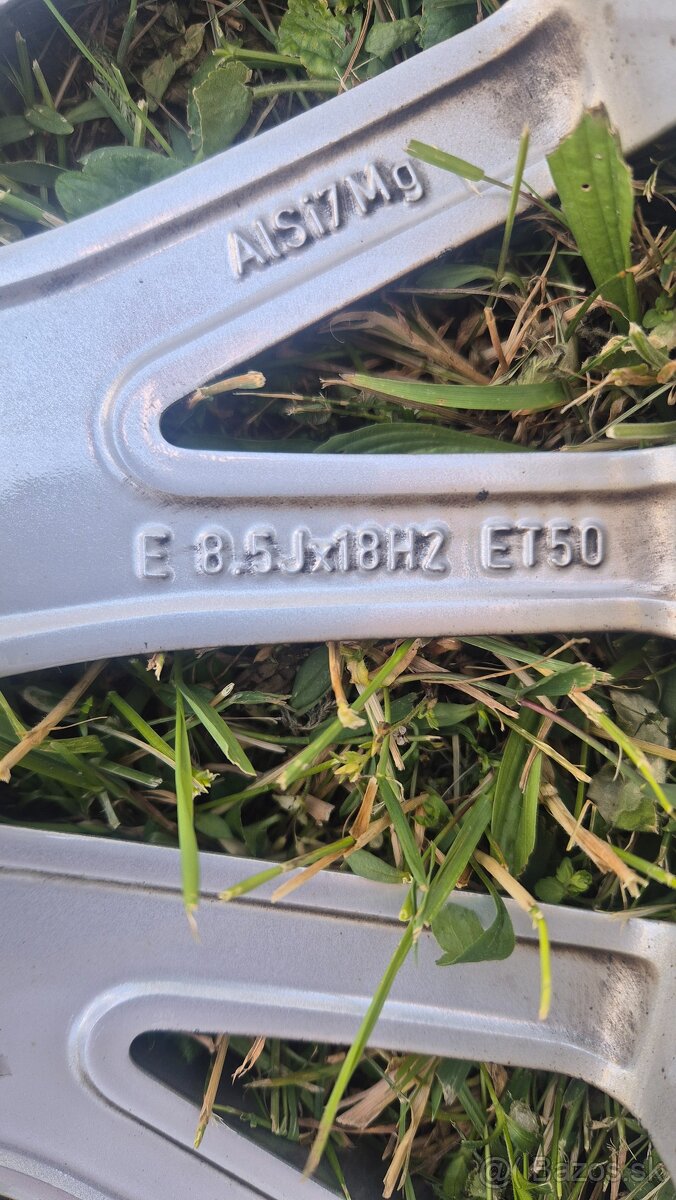 5x112 - r18 - 8,5j - et50 original Audi. - 10