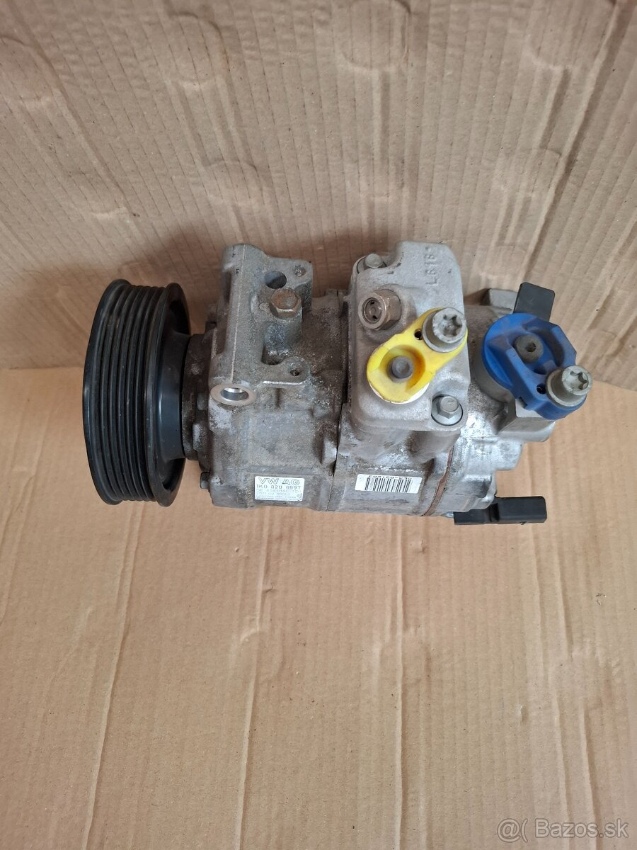 ŠKODA OCTAVIA 2 sedan zadný naraznik a kompresor klimatizáci - 10