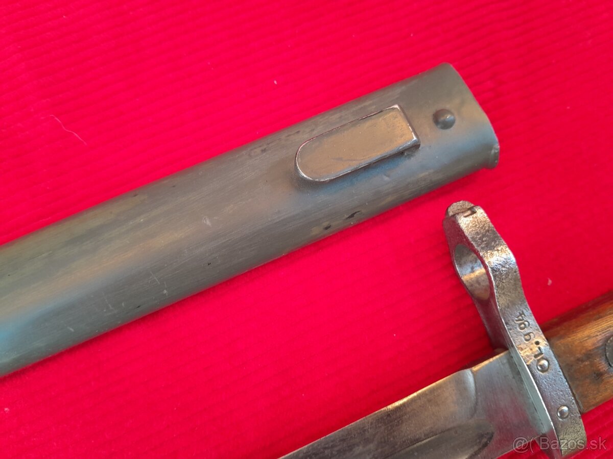 Bodák Mannlicher 1895 pre mužstvo colná stráž. - 10