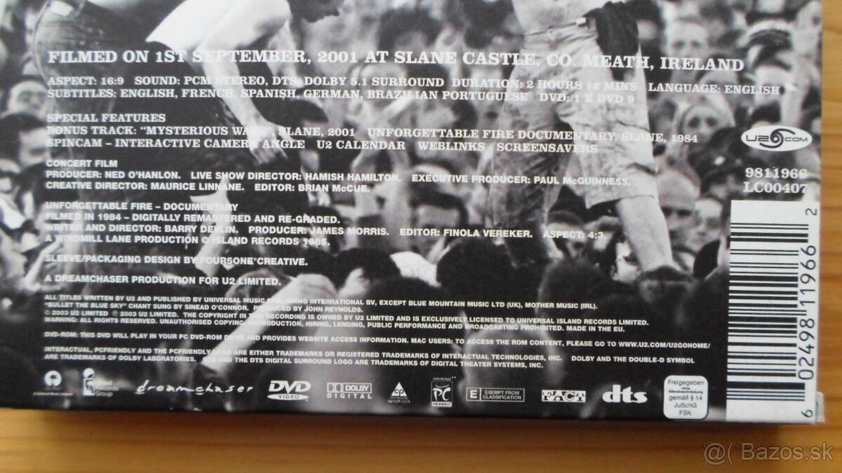 ♦️U2 - "go Home" - Slane Castle 2001 (Full Live Concert)♦️ - 10