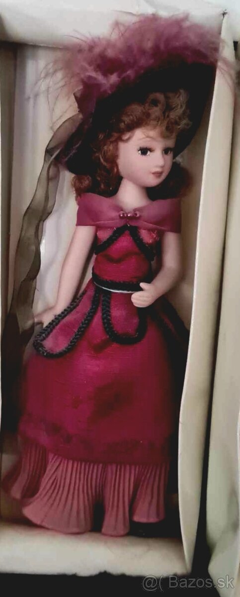 Značkový porcelán, porcelánová bábika - 10