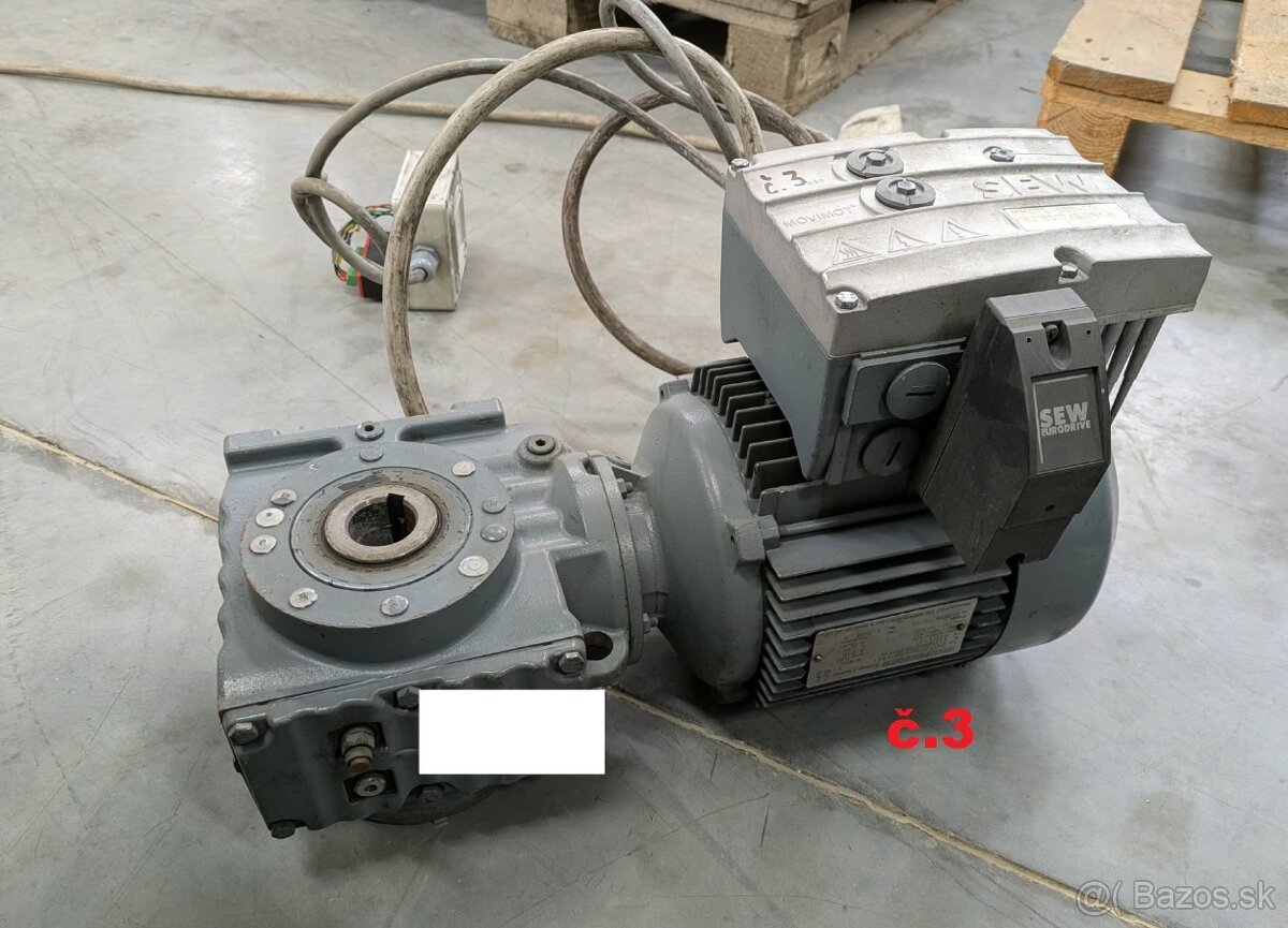 Elektromotory s prevodovkou SEW 3x - 10