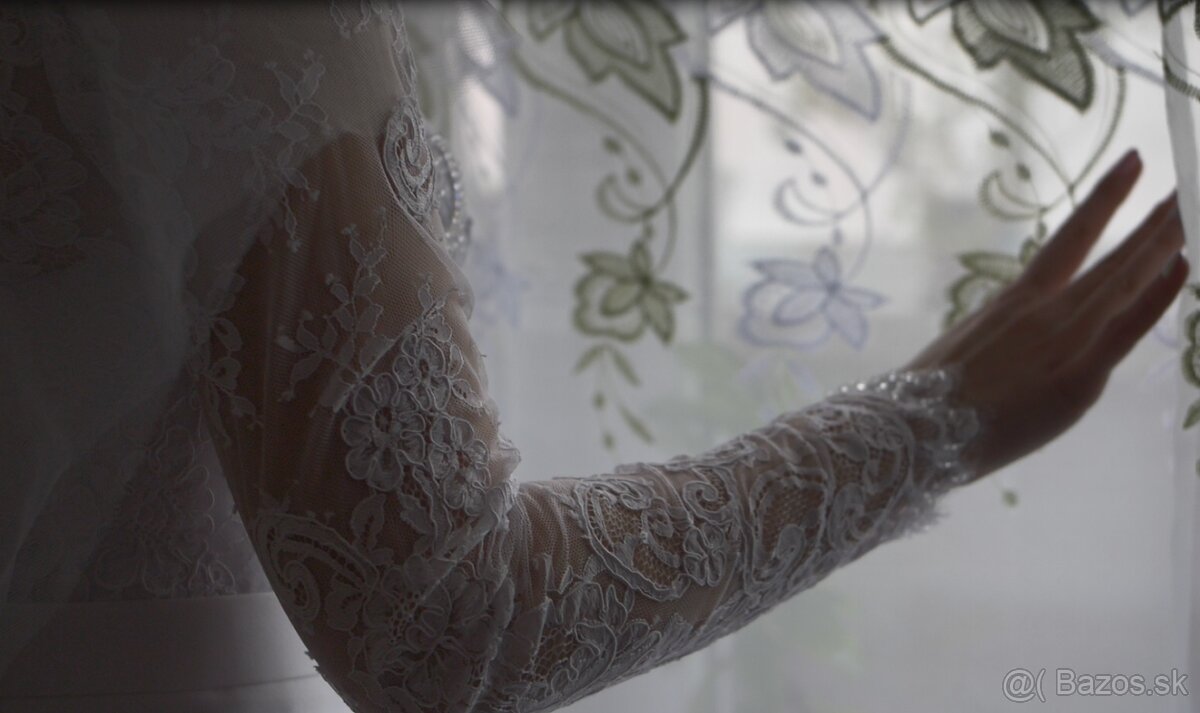 Svadobné šaty na predaj - 10