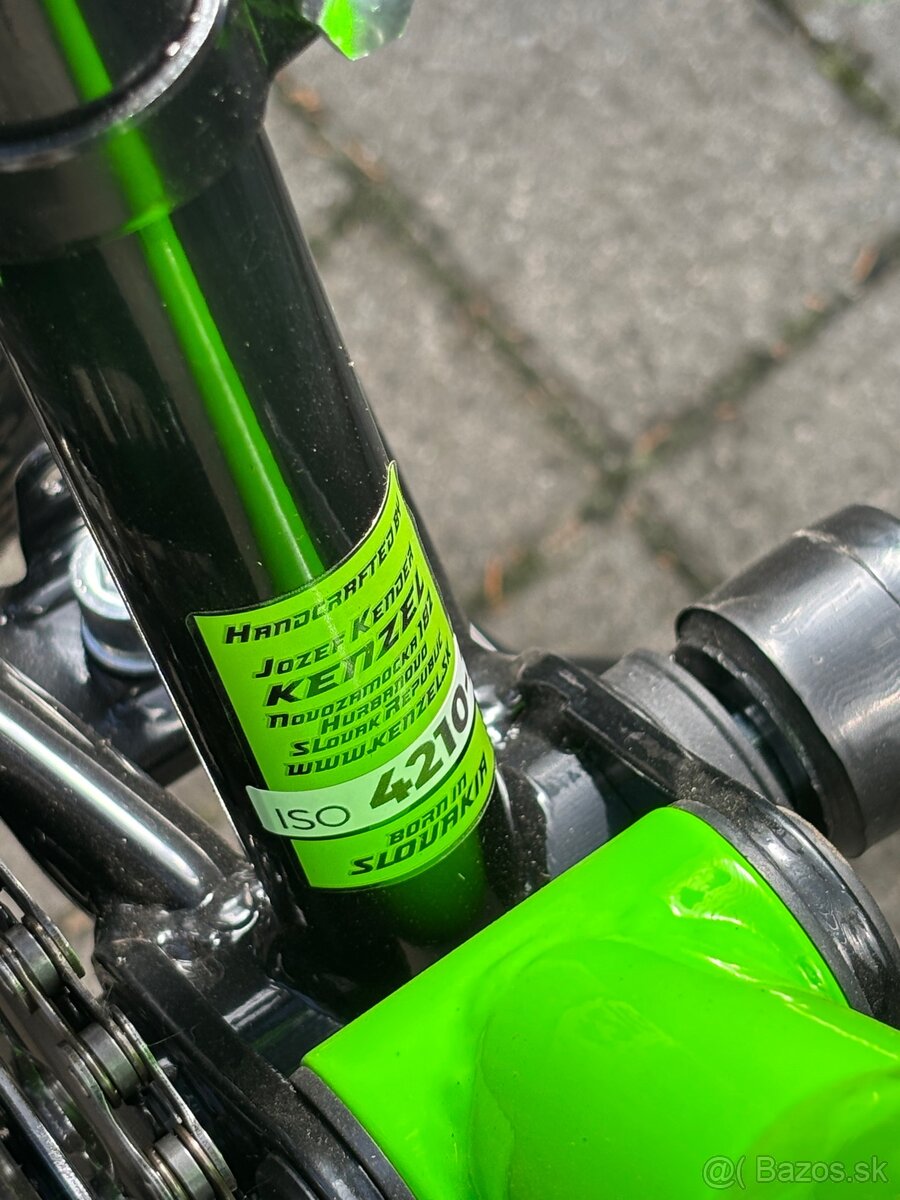 Detský celoodpružený bicykel Kenzel Axel 24” - 10