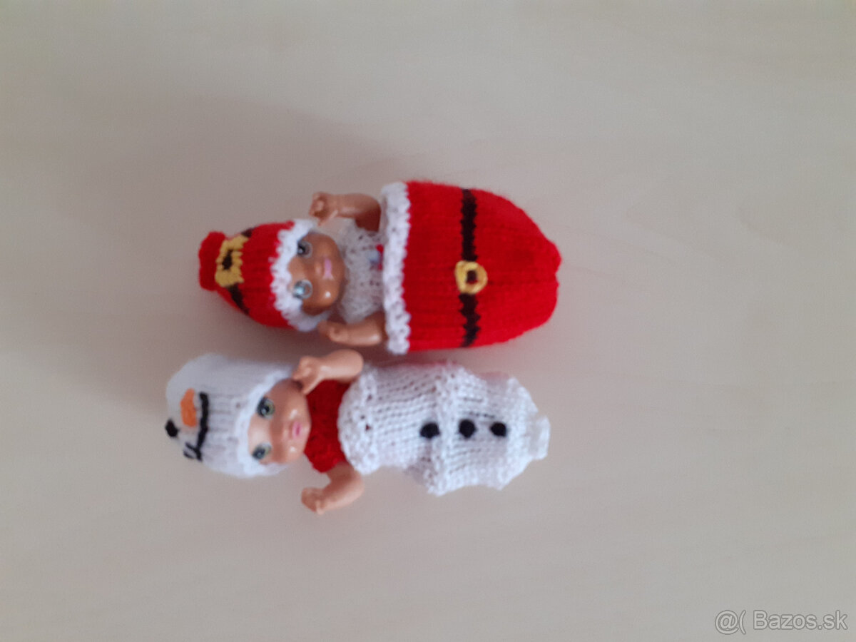 rôzne šaty dupačky aj pre bábo bábiky Barbie Chelsea Evi Kel - 10