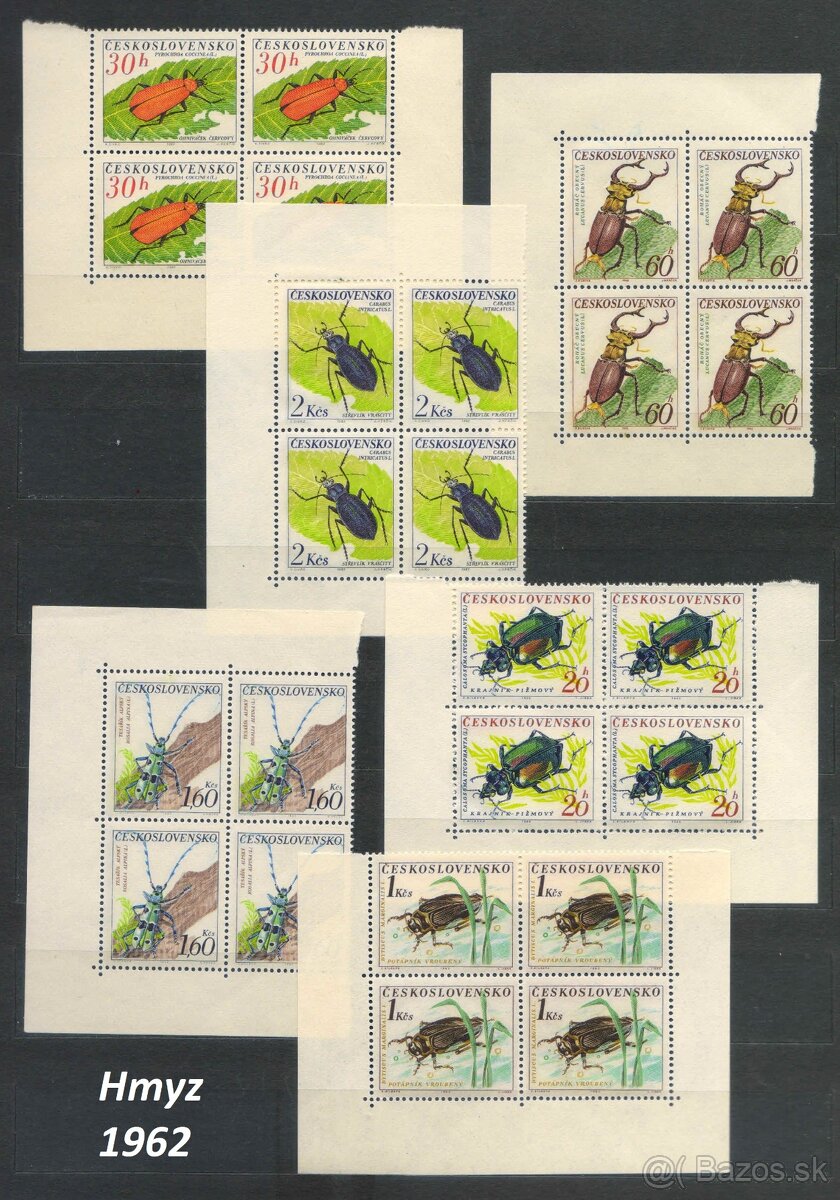 Poštové známky, filatelia: ČSSR, naše najkrajšie známky - 10