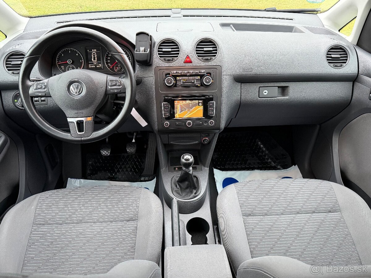 VOLKSWAGEN CADDY MAXI 2,0 TDI-7 MÍST, PARK. SENZORY, NAVI - 10