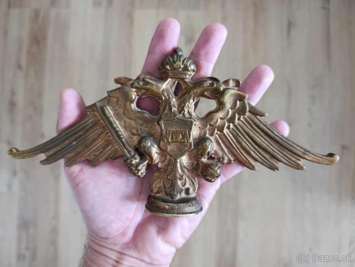 Velká a těžká RU orlice / R-U orel. Krásný sběratelský kus - 10