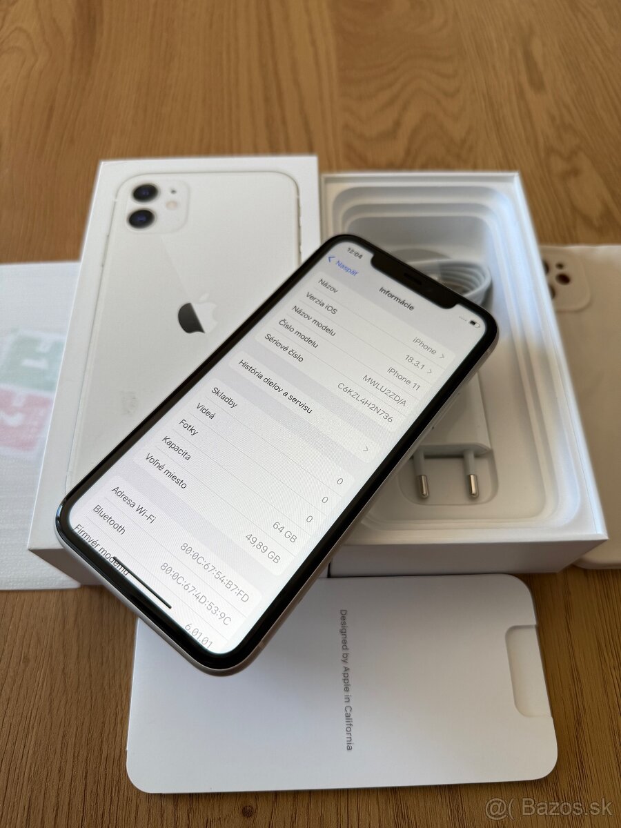 iPhone 11 64 gb White - komplet príslušenstvo, záruka - 10