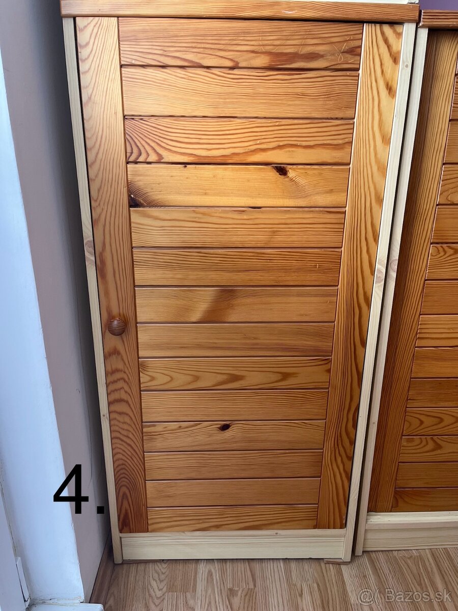 Predám súpravu skríň (spolu/osobitne) za symbolickú sumu - 10