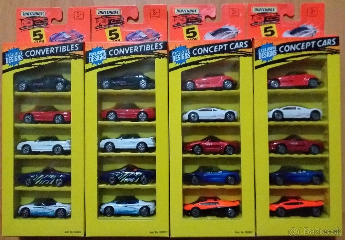 matchbox 5 pack - 10