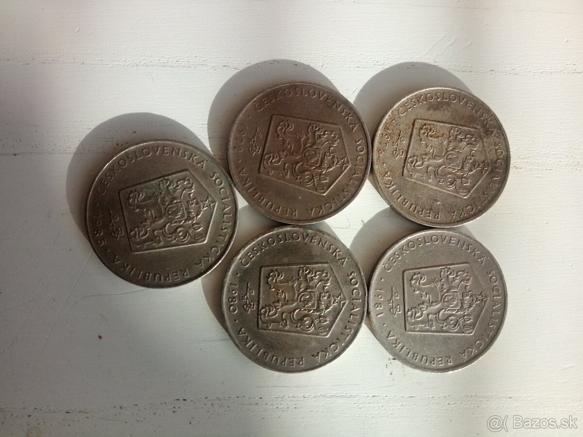 Československé bankovky mince - 10