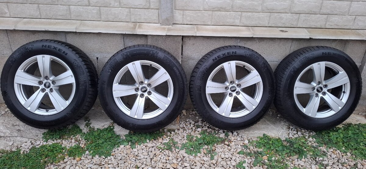 Predám alu elektróny - hliníkové disky r18 Audi - 10