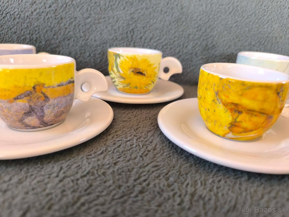 kávový porcelánový set - 10