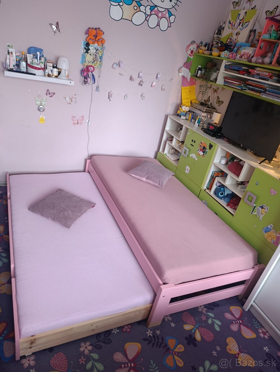 Detská dvojposteľ s prístelkou Alis - 10
