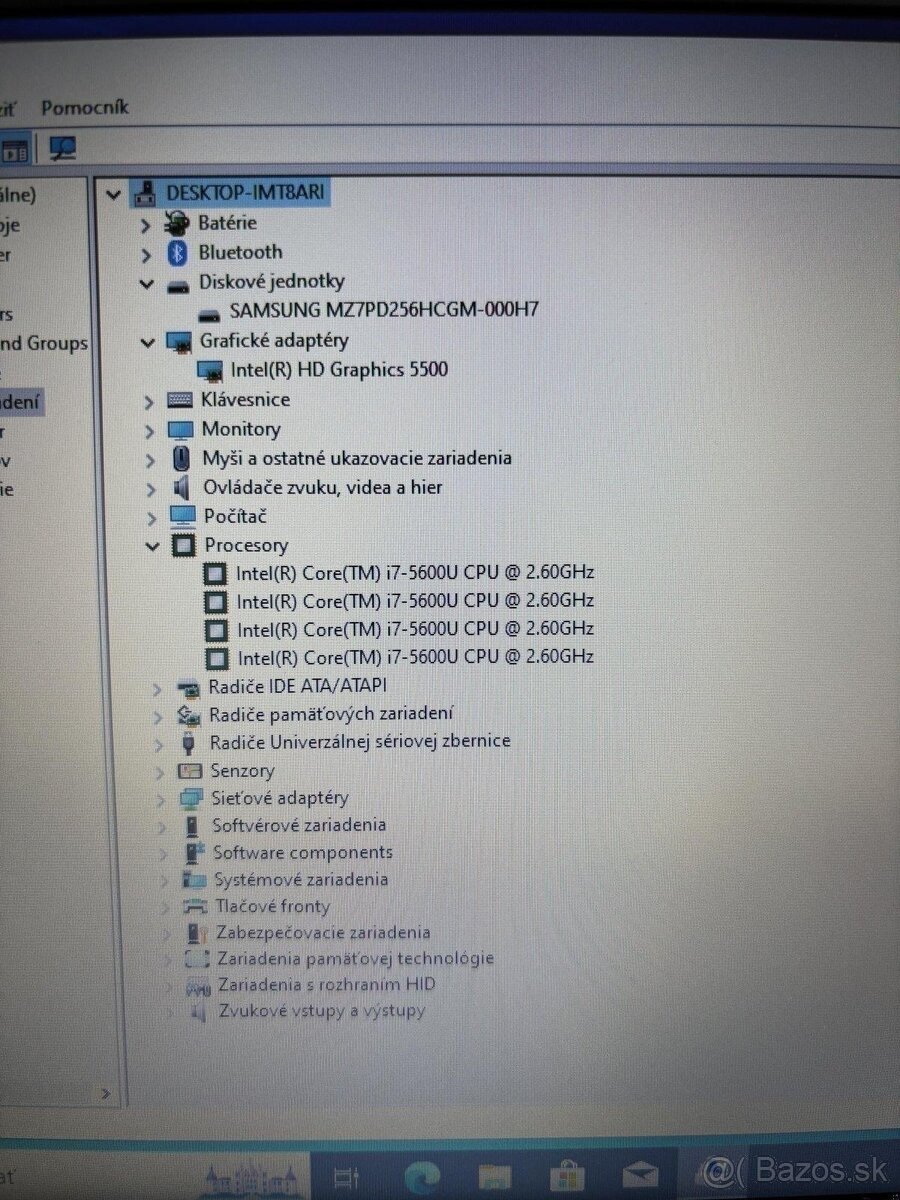 #012 - HP EliteBook 820 G2/i7 5600U/16GB/256GB SSD/W10 - 10