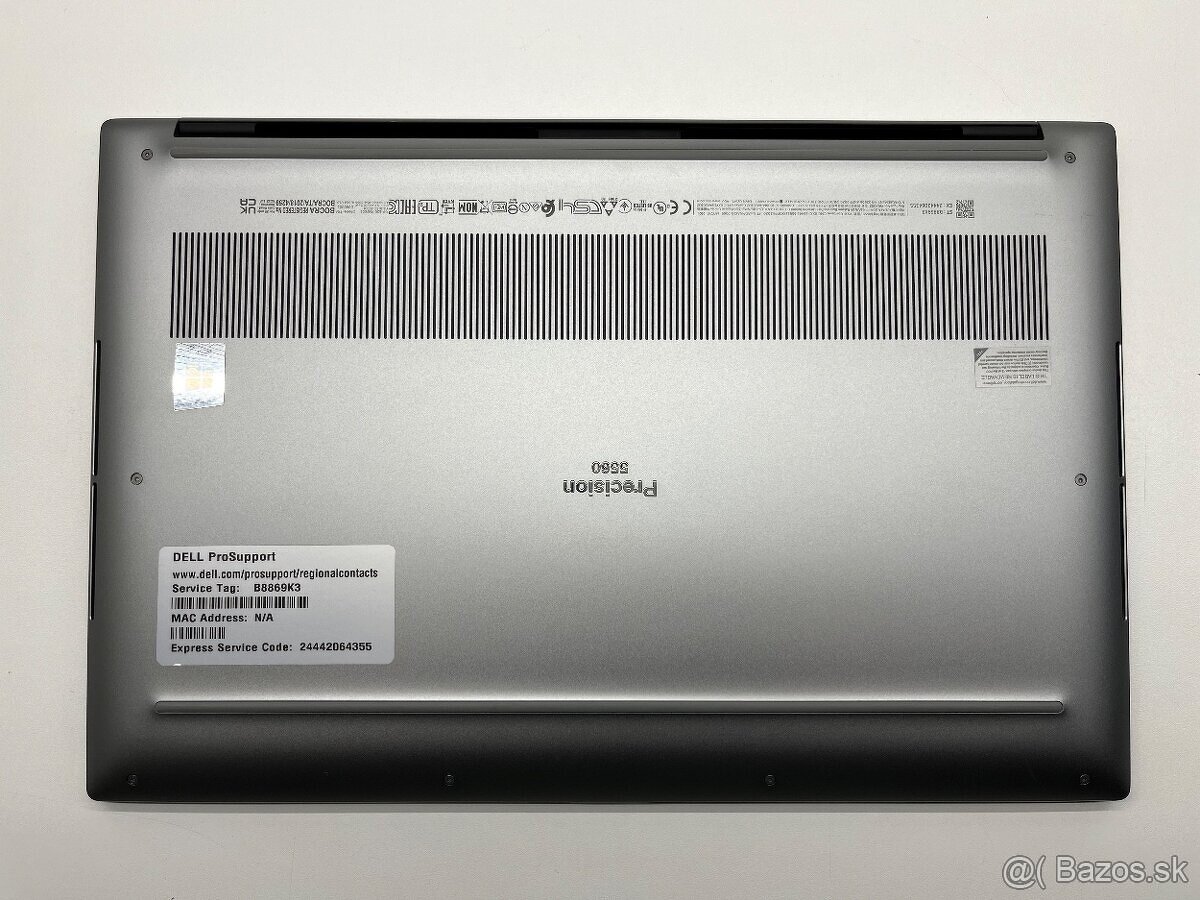 Dell Precision 5560 15.6" i7-11850H/32GB/512GB/FHD - 10